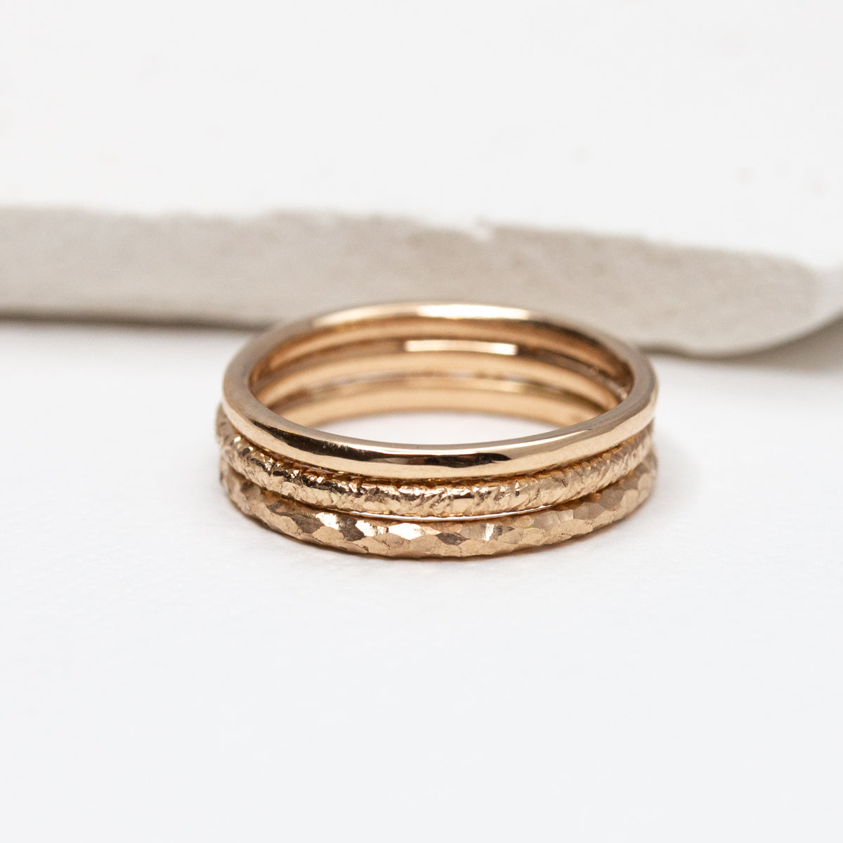 Bagues Empilables – Sarita, Ulysse & Rosa