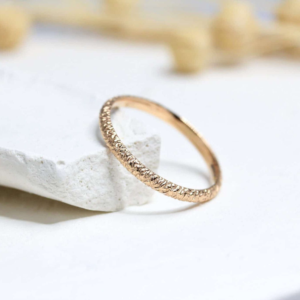 Alliance Rosa - demi-jonc (bombée) 2 mm