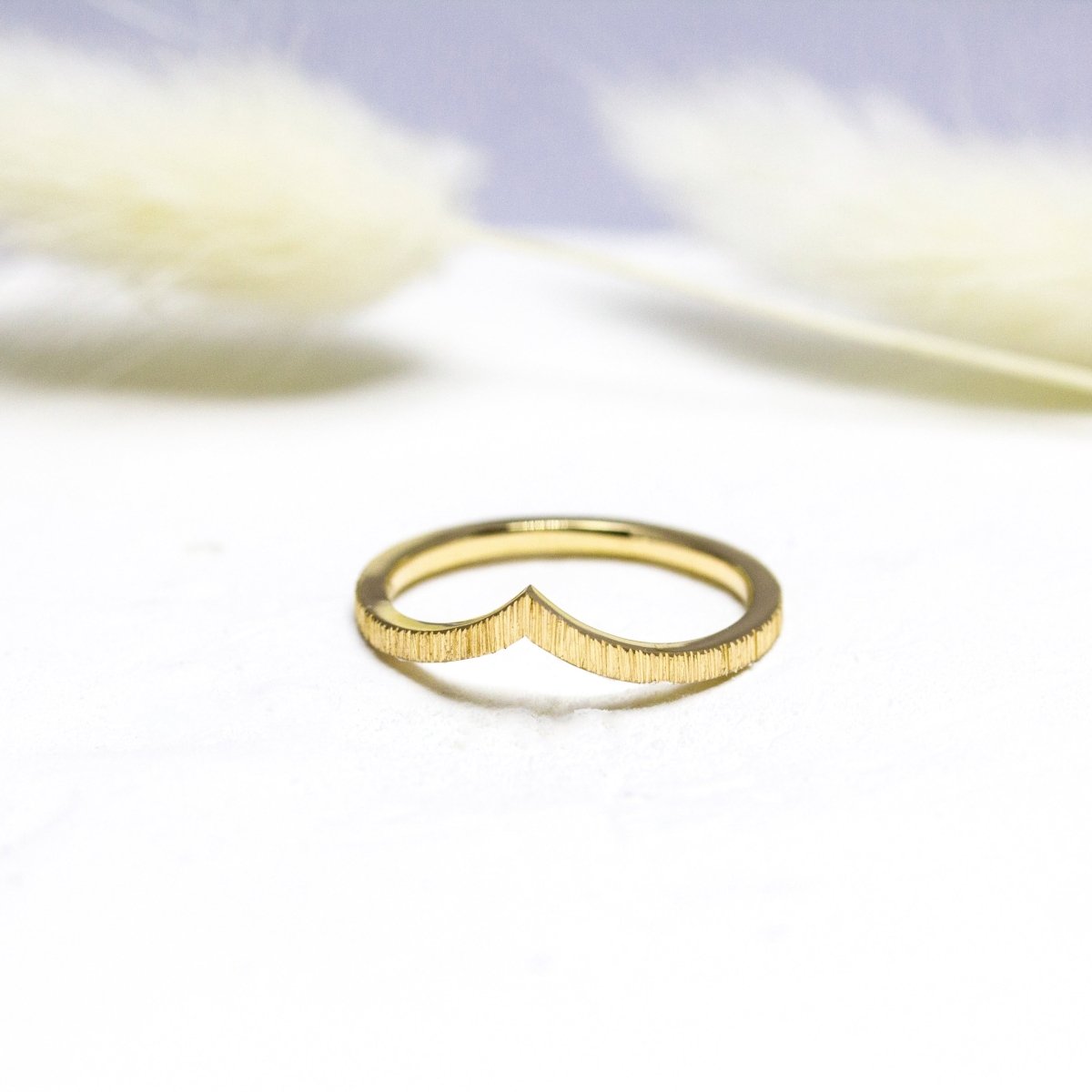 Bague Azur Isandre façonnée en or jaune 18 carats Fairmined à Paris