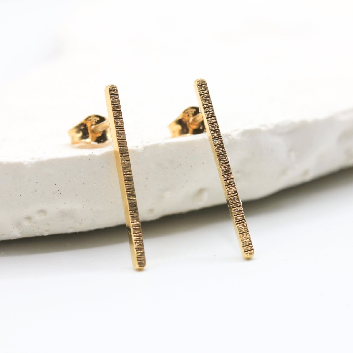 Boucles d'oreille Intiraymi Isandre réalisées en or rose-champagne 18 carats Fairmined à Paris