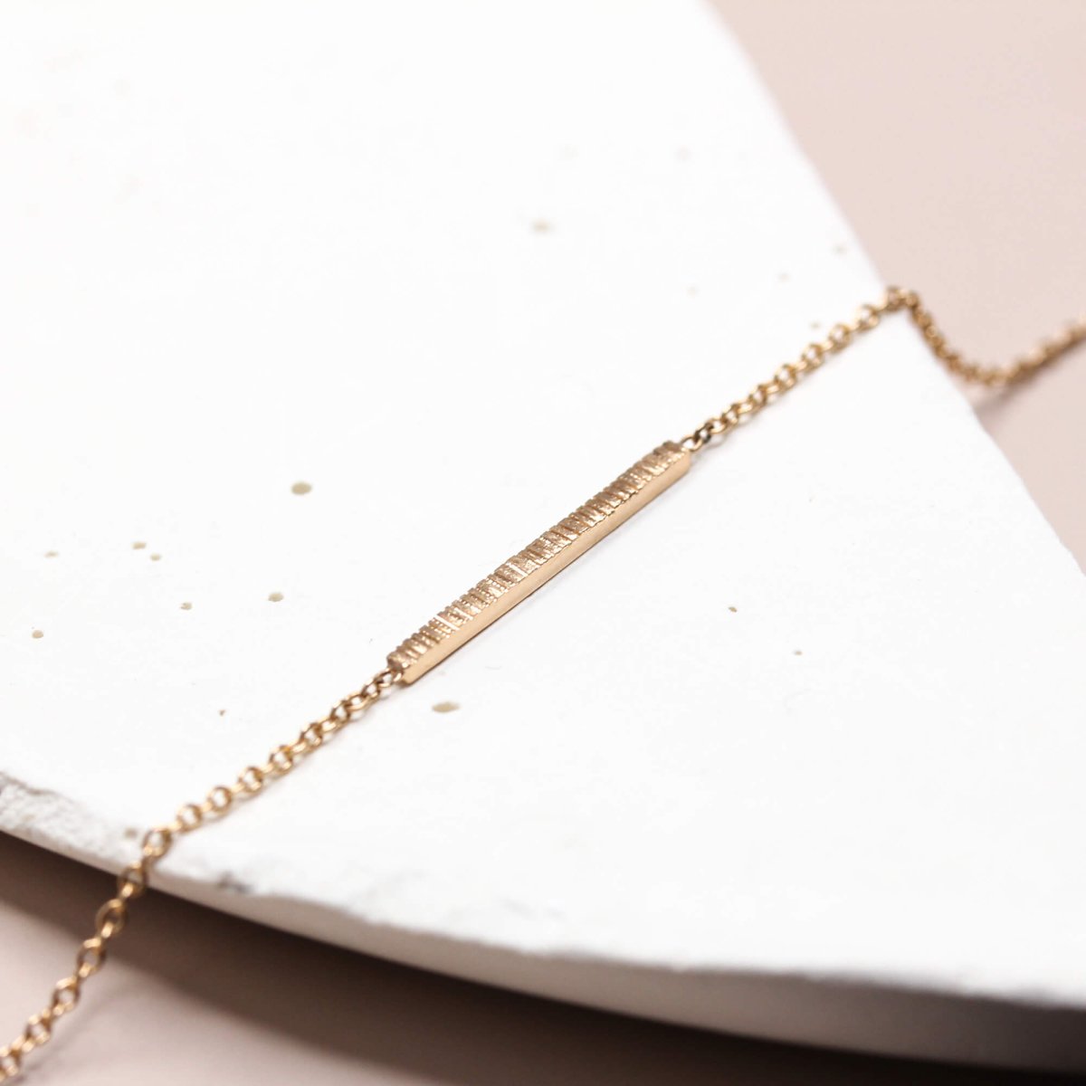 Bracelet en or rose Fairmined.