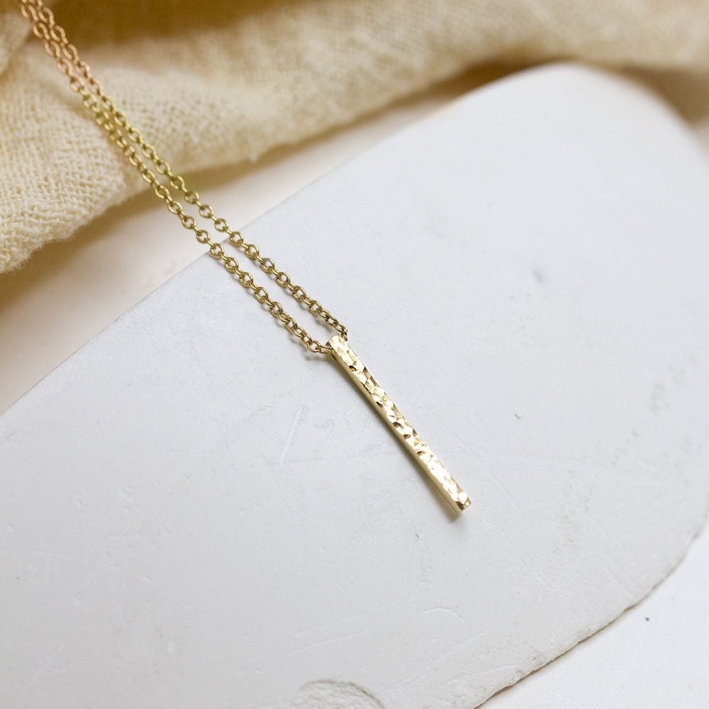 collier en or jaune 18 carats Fairmined.