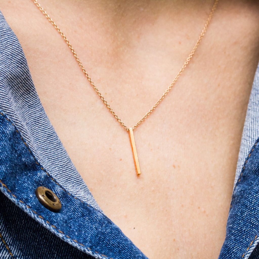 Collier artisanale en or 18 carats Fairmined.